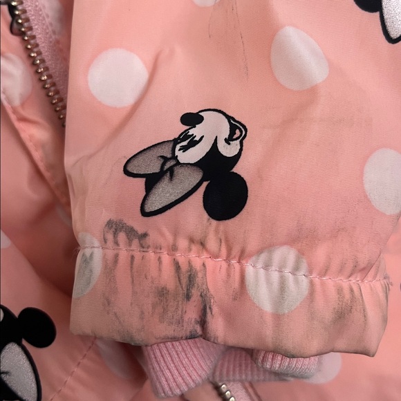Disney Minnie Mouse insulated rain jacket size 3 T - Picture 5 of 8